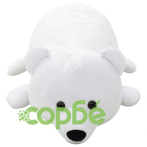 Плюшена играчка полярна мечка, бяла ➤ топ цена ➤ sorbe.bg