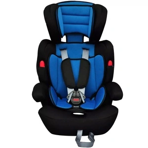Детско столче за автомобил, цвят синьо-черен. I II III