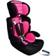Детско столче за автомобил, цвят розово-черен. I II III