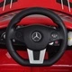 Детска кола Mercedes Benz, акумулаторна батерия, дистанционно, червена