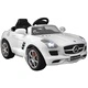 Детска кола Mercedes Benz, акумулаторна батерия, дистанционно, бяла