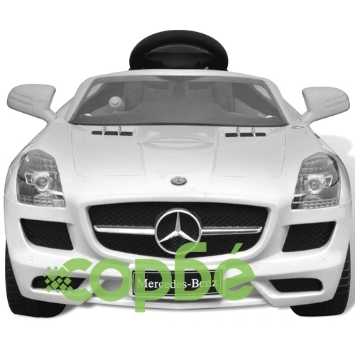 Детска кола Mercedes Benz, акумулаторна батерия, дистанционно, бяла ➤ топ цена ➤ sorbe.bg