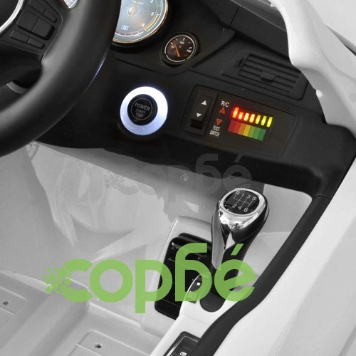 Детска кола BMW с акумулаторна батерия и дистанционно, бяла ➤ топ цена ➤ sorbe.bg