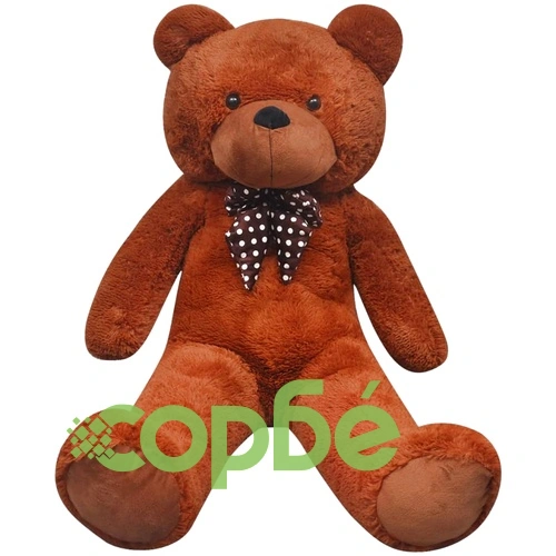 Мека плюшена играчка мече XXL кафяво 85 см ➤ топ цена ➤ sorbe.bg