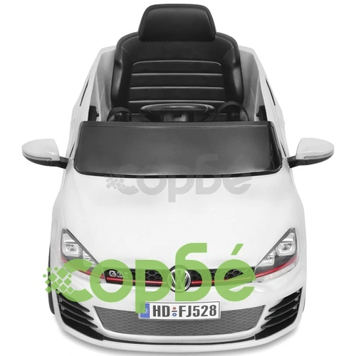 детска кола VW Golf GTI 7с дистанционно управление, бяла ➤ топ цена ➤ sorbe.bg