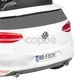 детска кола VW Golf GTI 7с дистанционно управление, бяла