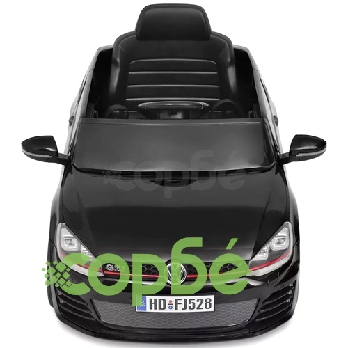 детска кола VW Golf GTI 7с дистанционно управление, черна ➤ топ цена ➤ sorbe.bg
