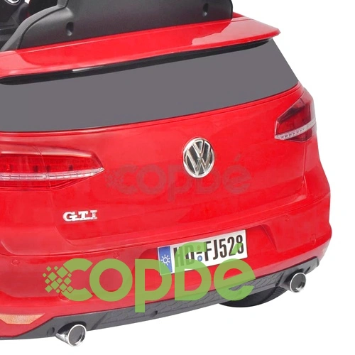 детска кола VW Golf GTI 7с дистанционно управление, червена ➤ топ цена ➤ sorbe.bg
