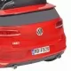 детска кола VW Golf GTI 7с дистанционно управление, червена