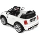 детска кола Mini Cooper S, бяла