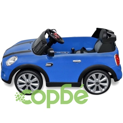 детска кола Mini Cooper S, синя ➤ топ цена ➤ sorbe.bg
