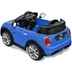 детска кола Mini Cooper S, синя
