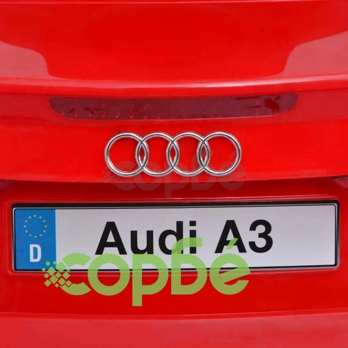 Електрически детски автомобил с дистанционно, Audi A3, червен  ➤ топ цена ➤ sorbe.bg