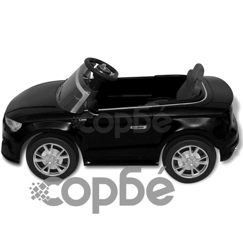 Електрически автомобил с дистанционно управление, Audi A3, черен ➤ топ цена ➤ sorbe.bg