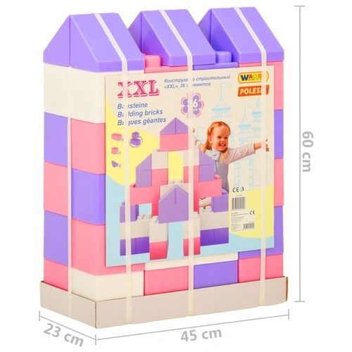 Polesie Wader Детски конструктор XXL 36 части ➤ топ цена ➤ sorbe.bg