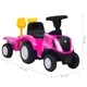 Детски трактор New Holland, розов