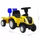 Детски трактор New Holland, жълт