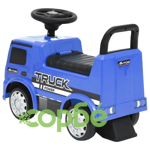 Количка за бутане Mercedes Benz камион синя ➤ топ цена ➤ sorbe.bg