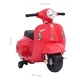 Електрическа играчка мотоциклет Vespa GTS300, червен