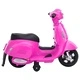 Електрическа играчка мотоциклет Vespa GTS300, розов
