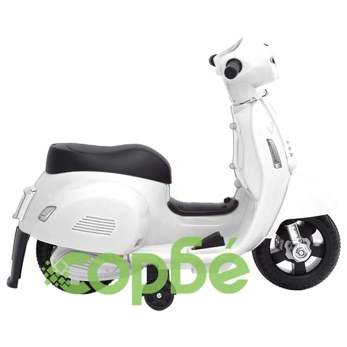 Електрическа играчка мотоциклет Vespa GTS300, бял ➤ топ цена ➤ sorbe.bg