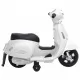 Електрическа играчка мотоциклет Vespa GTS300, бял