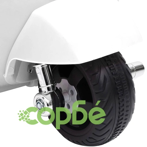 Електрическа играчка мотоциклет Vespa GTS300, бял ➤ топ цена ➤ sorbe.bg