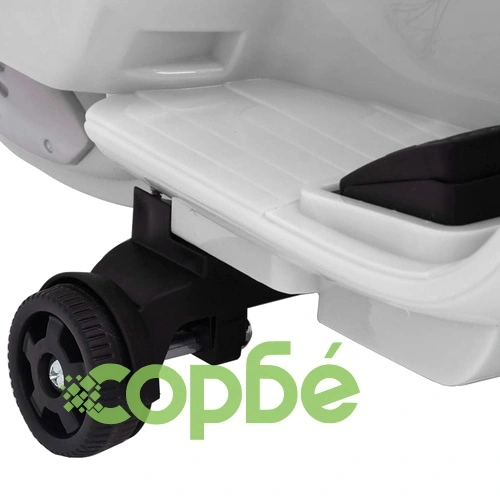 Електрическа играчка мотоциклет Vespa GTS300, бял ➤ топ цена ➤ sorbe.bg