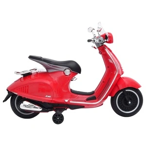 Електрически мотоциклет за деца Vespa GTS300 червен