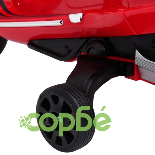 Електрически мотоциклет за деца Vespa GTS300 червен ➤ топ цена ➤ sorbe.bg