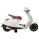 Електрически мотоциклет за деца Vespa GTS300 бял
