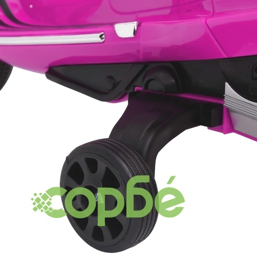 Електрически мотоциклет за деца Vespa GTS300 розов ➤ топ цена ➤ sorbe.bg