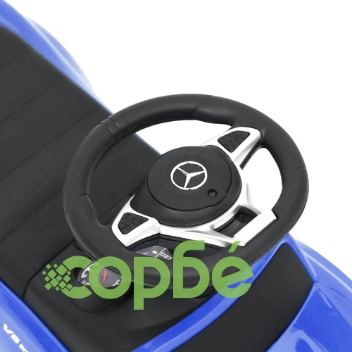 Количка за бутане Mercedes Benz C63 синя ➤ топ цена ➤ sorbe.bg