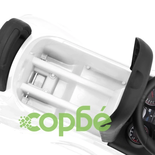 Количка за бутане Mercedes Benz C63 бяла ➤ топ цена ➤ sorbe.bg