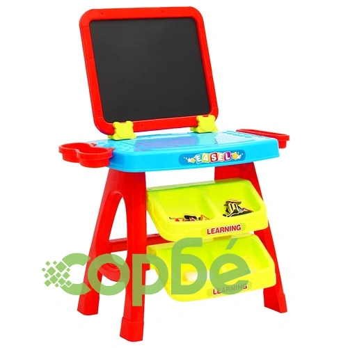 3-в-1 комплект от детски статив и учебно бюро за игра ➤ топ цена ➤ sorbe.bg