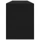 ТB шкаф, черен, 120x30x37,5 см, инженерно дърво