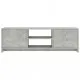 800283  TV Cabinet Concrete Grey 120x30x37,5 cm Chipboard