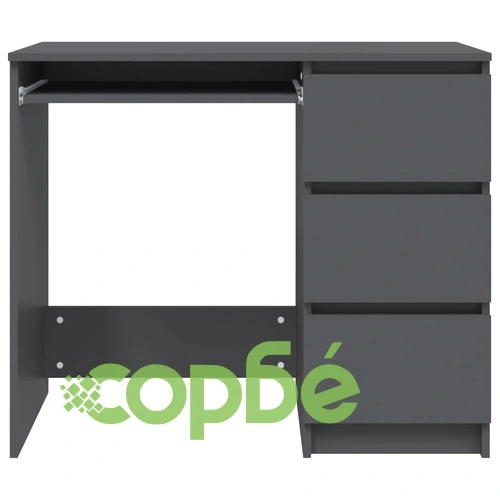 Бюро, сиво, 90x45x76 см, ПДЧ ➤ топ цена ➤ sorbe.bg