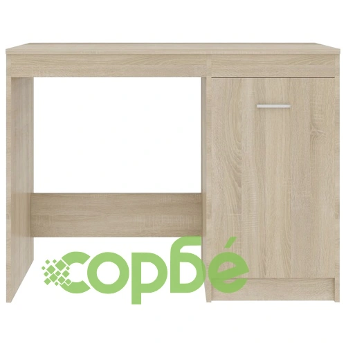 Бюро, дъб сонома, 100x50x76 см, инженерно дърво ➤ топ цена ➤ sorbe.bg