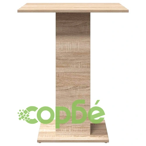 Бистро маса, дъб сонома, 60x60x75 см, инженерно дърво ➤ топ цена ➤ sorbe.bg