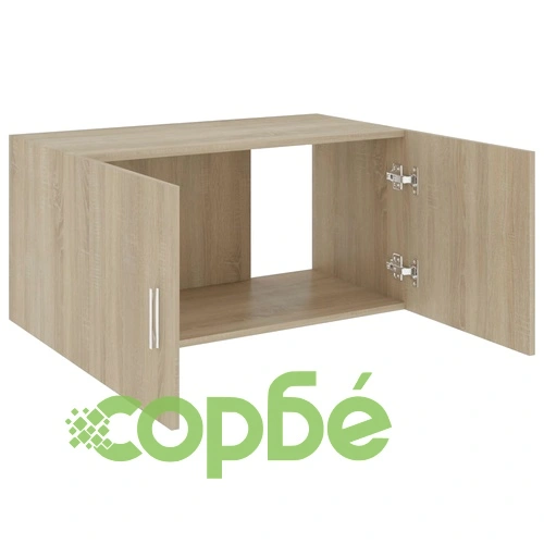 Шкаф за стена, дъб сонома, 80x39x40 см, инженерно дърво ➤ топ цена ➤ sorbe.bg