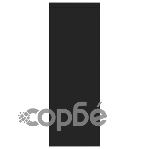 Стенен рафт, черен, 45,1x16x45,1 см, инженерно дърво ➤ топ цена ➤ sorbe.bg