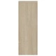 Стенен рафт, дъб сонома, 45,1x16x45,1 см, инженерно дърво