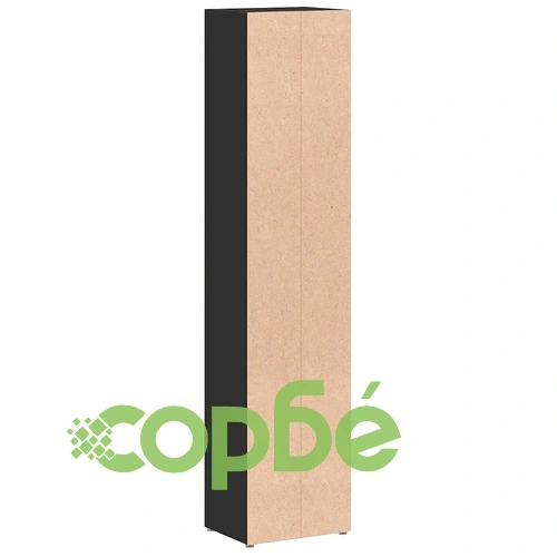 CD шкафове, 2 бр, черни, 21x16x93,5 см, ПДЧ ➤ топ цена ➤ sorbe.bg