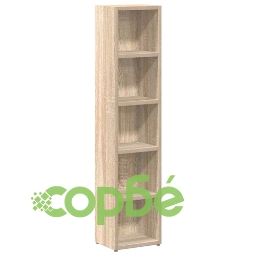 CD шкафове, 2 бр, дъб сонома, 21x16x93,5 см, ПДЧ ➤ топ цена ➤ sorbe.bg