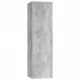 ТВ шкаф, бетонно сив, 30,5x30x110 см, ПДЧ