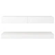 ТВ шкаф с LED осветление, бял, 120x35 см ТВ шкаф с LED осветление, бял, 120x35 см