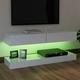 ТВ шкаф с LED осветление, бял гланц, 120x35 см ТВ шкаф с LED осветление, бял гланц, 120x35 см