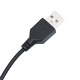 ТВ шкаф с LED осветление, бял гланц, 90x35 см