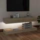 ТВ шкафове с LED осветление, 2 бр, дъб сонома, 60x35 см ТВ шкафове с LED осветление, 2 бр, дъб сонома, 60x35 см